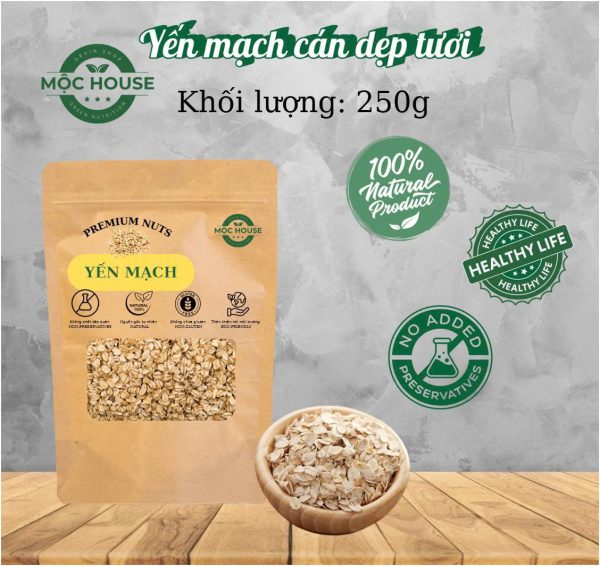 Yến mạch cán dẹt