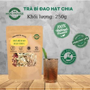 Trà bí đao hạt chia